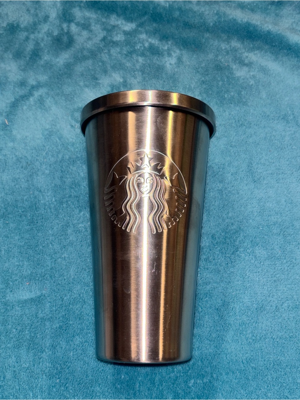Starbucks Silver Stainless Steel Travel Cup